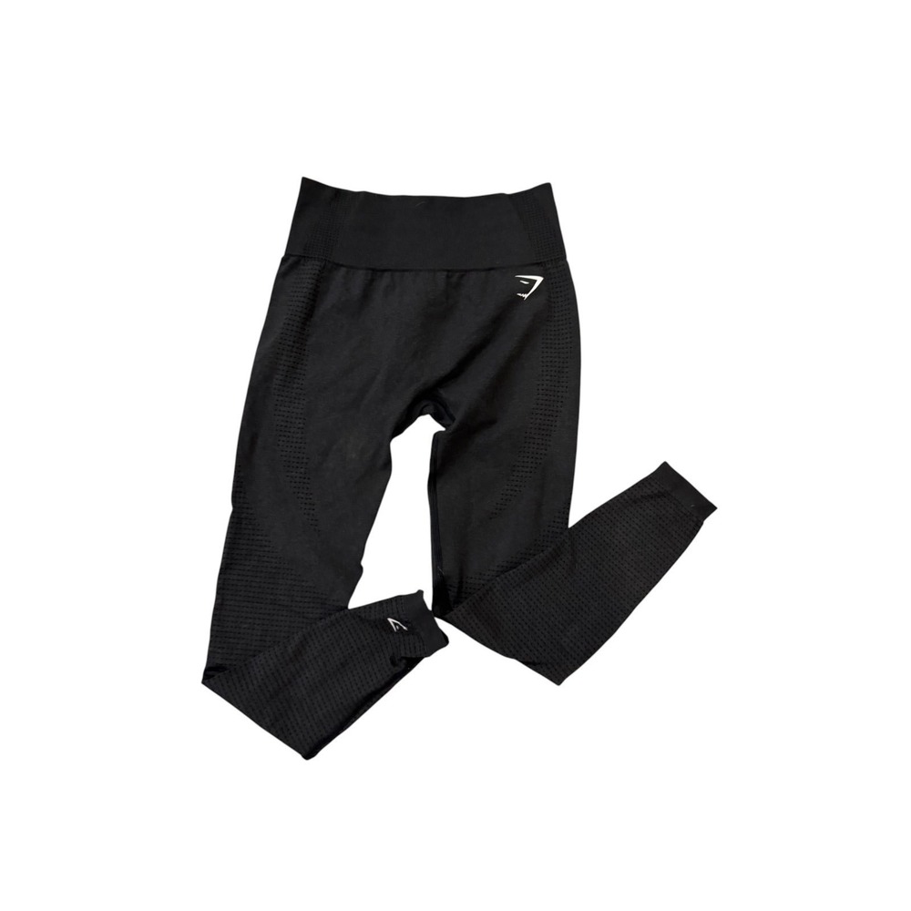 Gymshark Vital Seamless Leggings High-Waist Women's Medium Black Marl